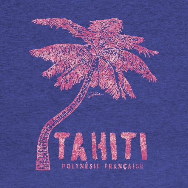 Tahiti, French Polynesia, Palm Tree by jcombs